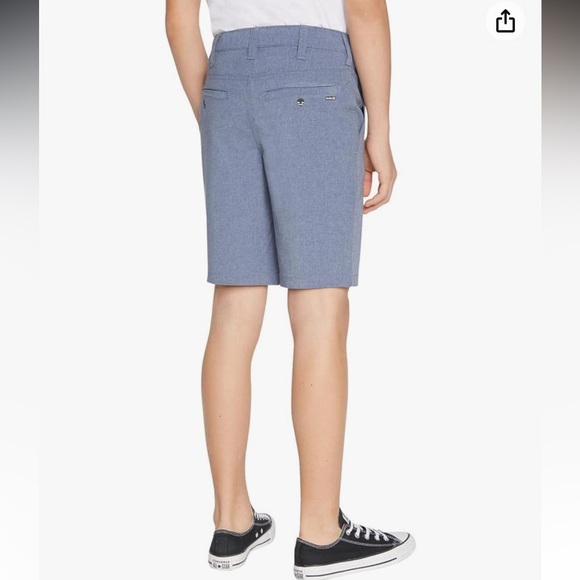 Hurley NWT Youth Hybrid Shorts in Midnight Navy Large 14-16 - Picture 4 of 11